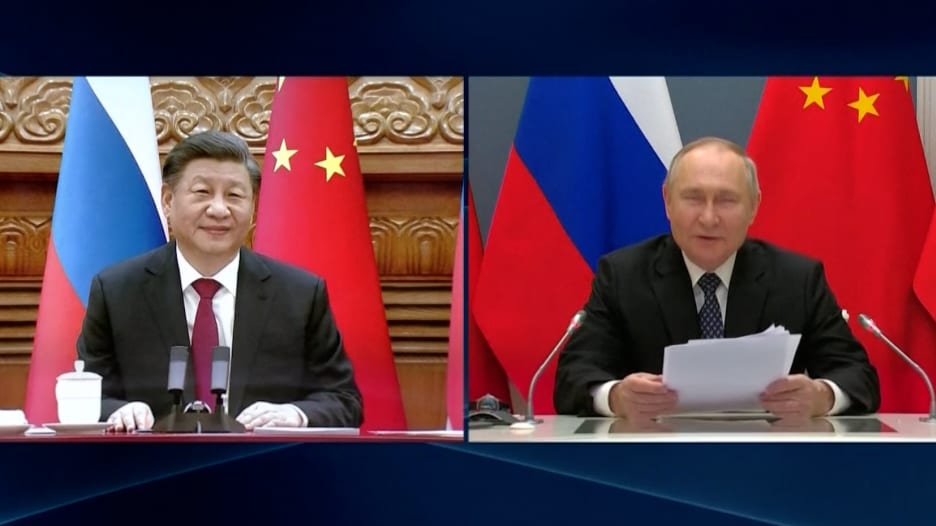 جنرال متقاعد يوضح لـCNN العلاقة الاستراتيجية بين بوتين والرئيس الصيني خلال الحرب في أوكرانيا