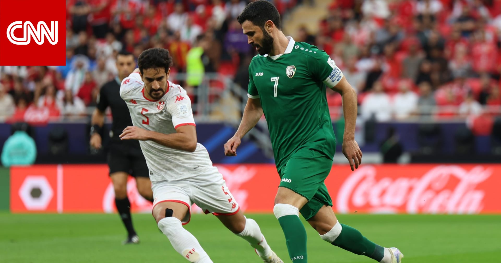 بحركة مهارية وهدف "مُذهل".. عمر خربين يتصدر المشهد خلال فوز سوريا على تونس