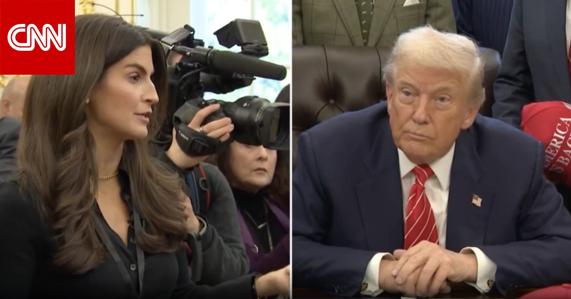 ترامب يهاجم مراسلة CNN.. لماذا يكرر هجومه على صحفيات يسألنه عن إبستين؟