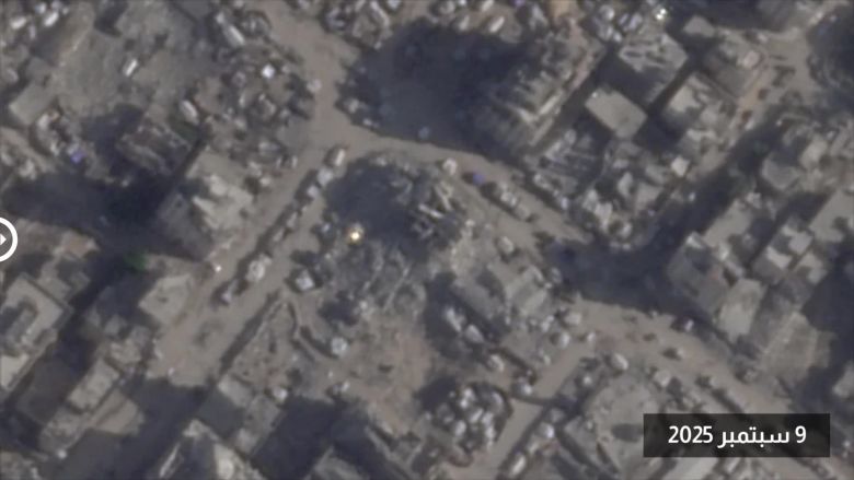 مدينة غزة قبل وبعد.. صور تبين حجم الدمار الواسع